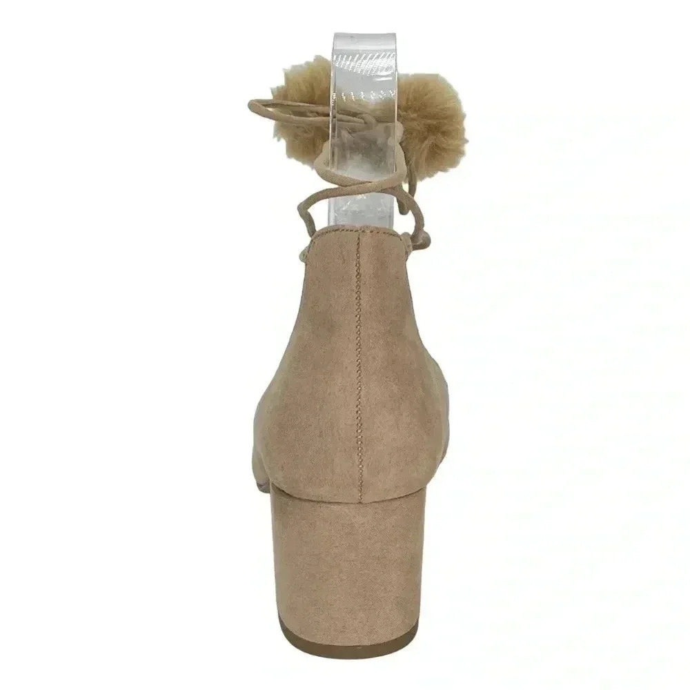 Charles David Libby Nude Microfiber Womens Heels Size 6M - Picture 5 of 12